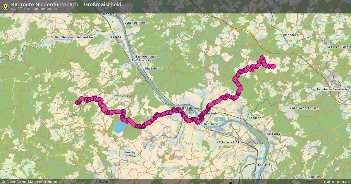 Radtour Niederdürenbach – Großmaischeid