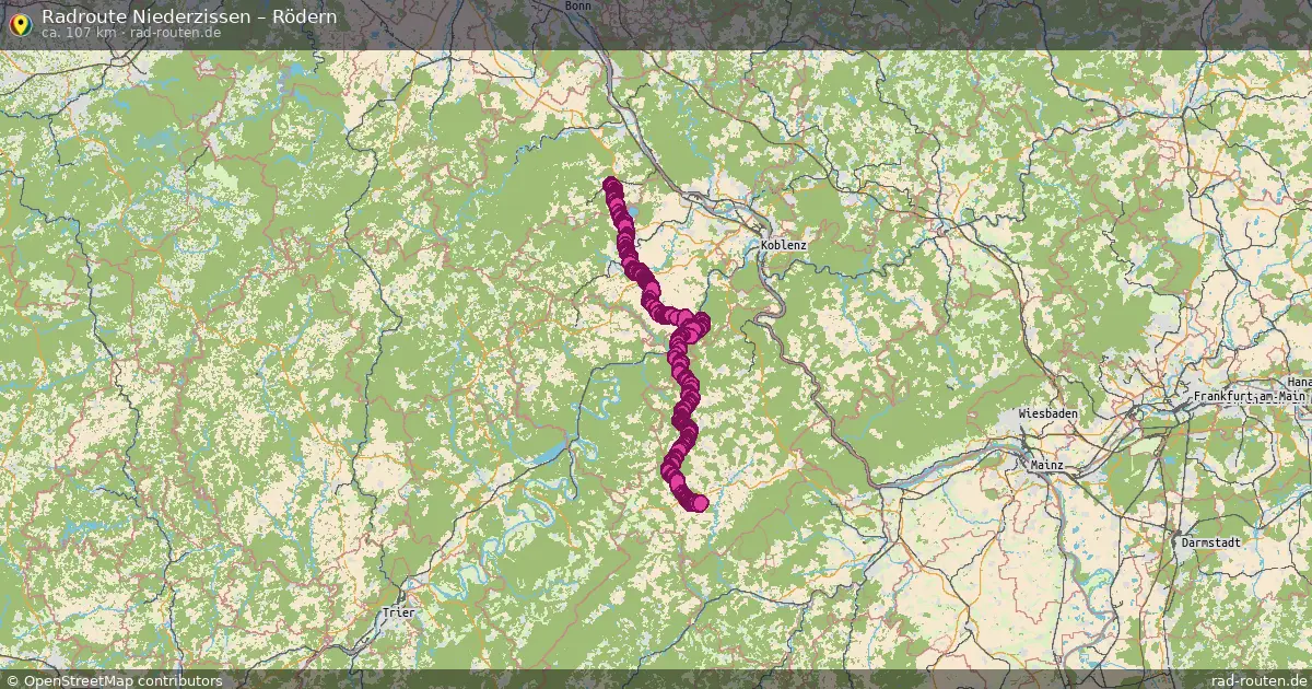 Radtour Niederzissen – Rödern