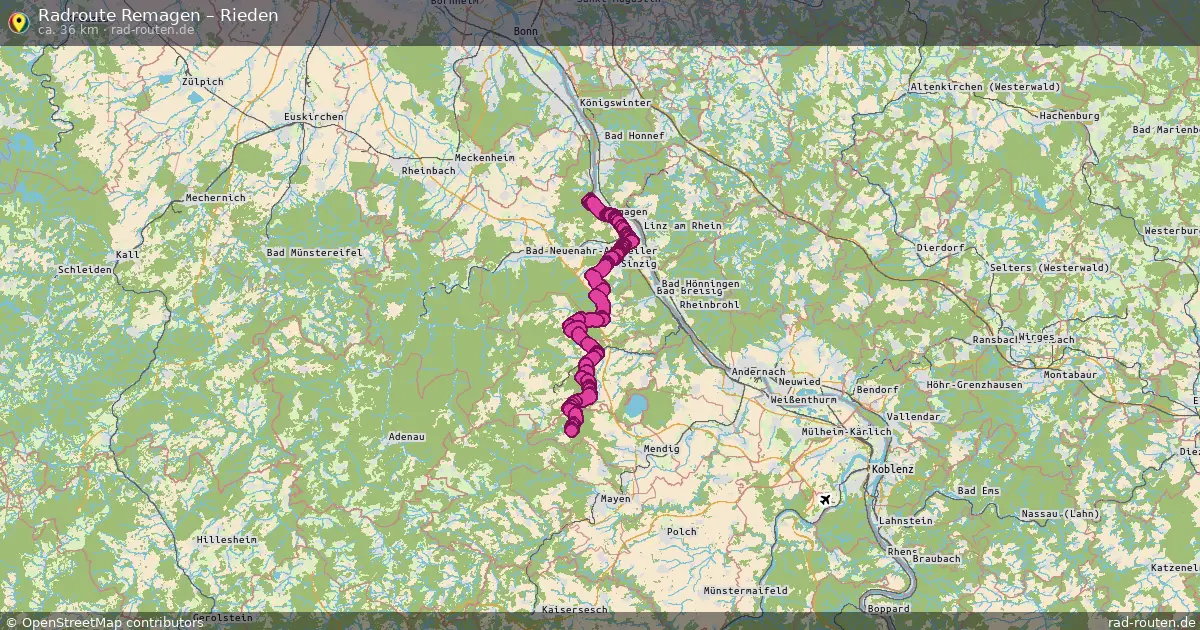 Radtour Remagen – Rieden