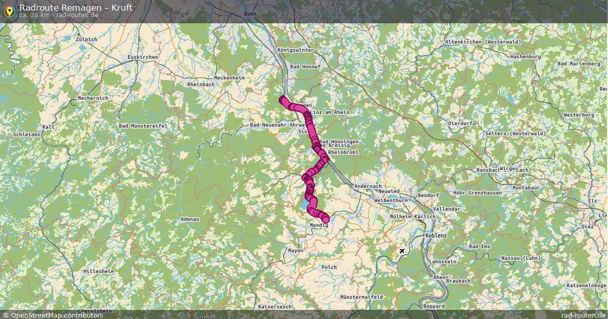 Radtour Remagen – Kruft