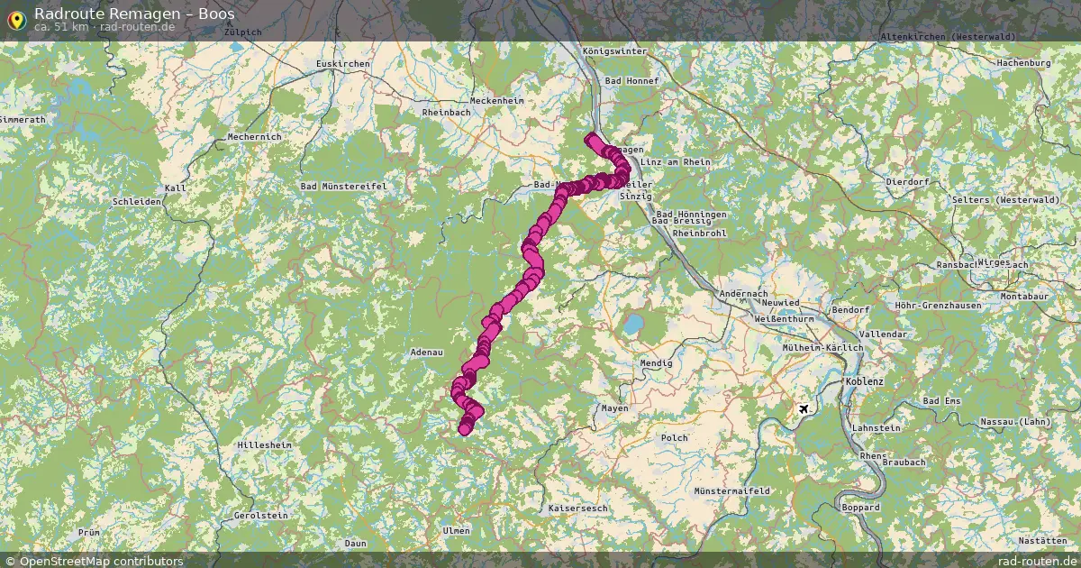 Radtour Remagen – Boos