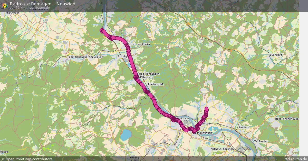 Radtour Remagen – Neuwied