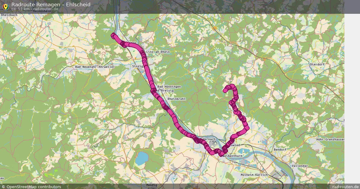 Radtour Remagen – Ehlscheid