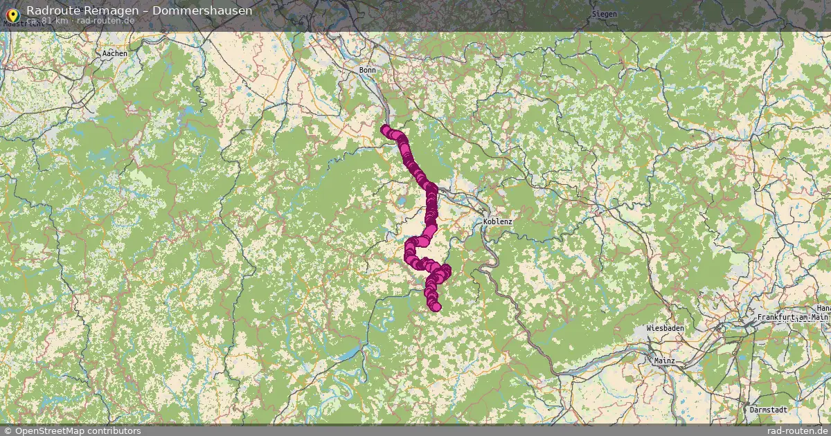 Radtour Remagen – Dommershausen