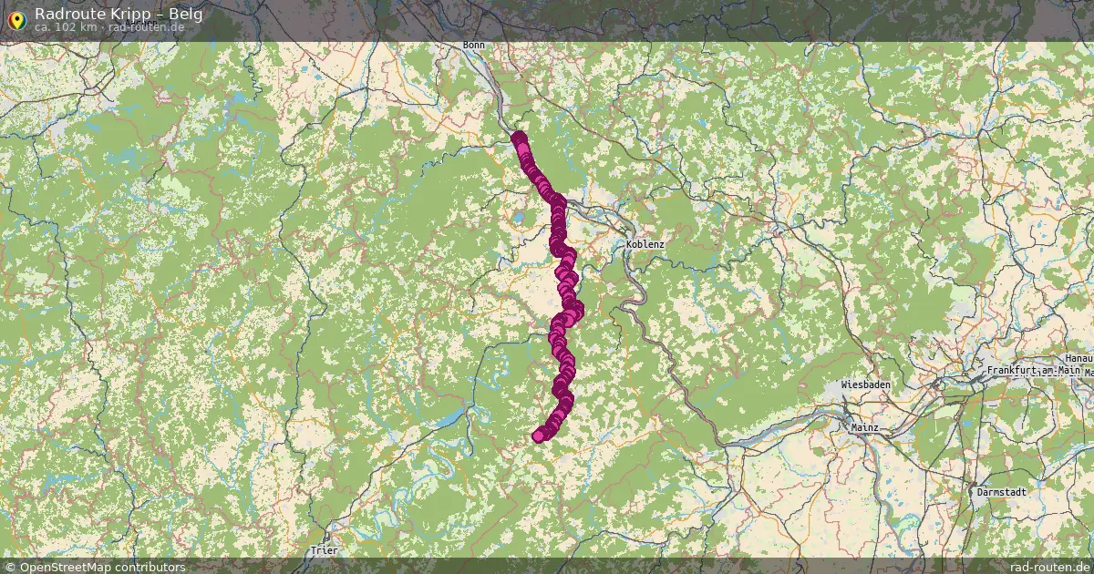 Radtour Kripp – Belg