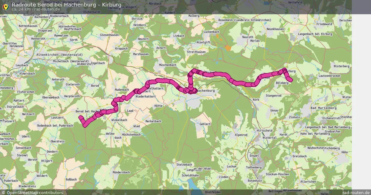 Radtour Berod Bei Hachenburg – Kirburg