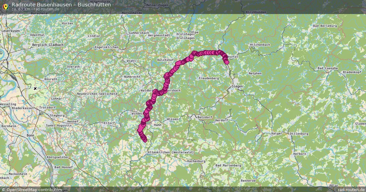 Radtour Busenhausen – Buschhütten
