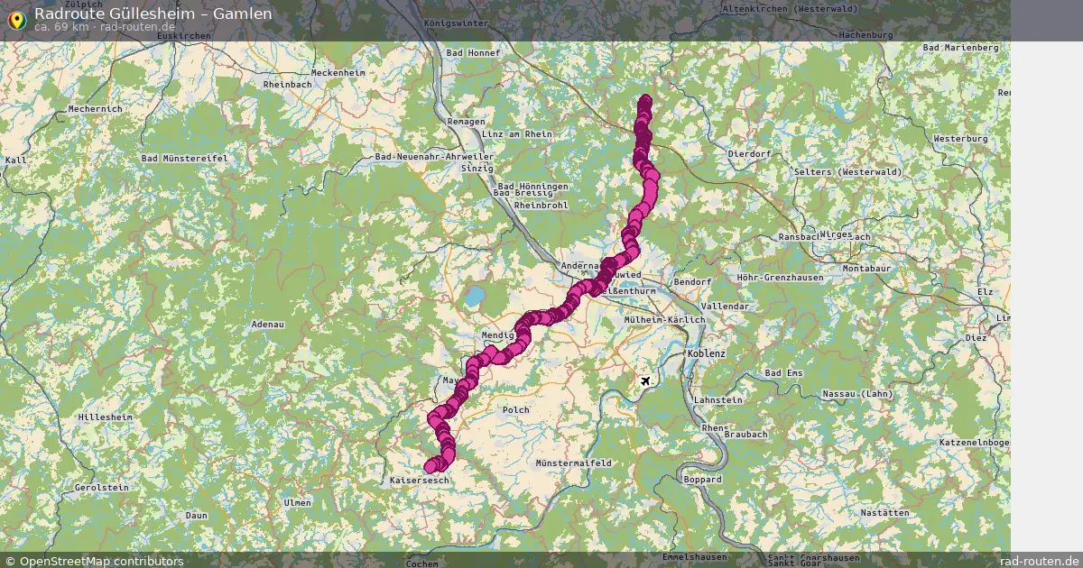 Radtour Güllesheim – Gamlen