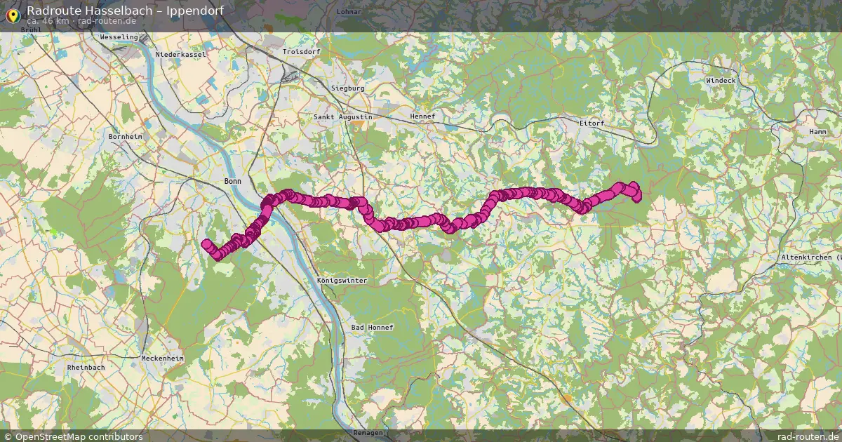 Radtour Hasselbach – Ippendorf