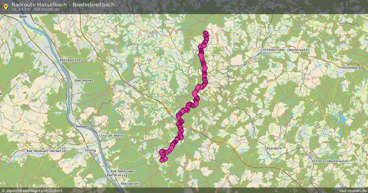 Radtour Hasselbach – Niederbreitbach