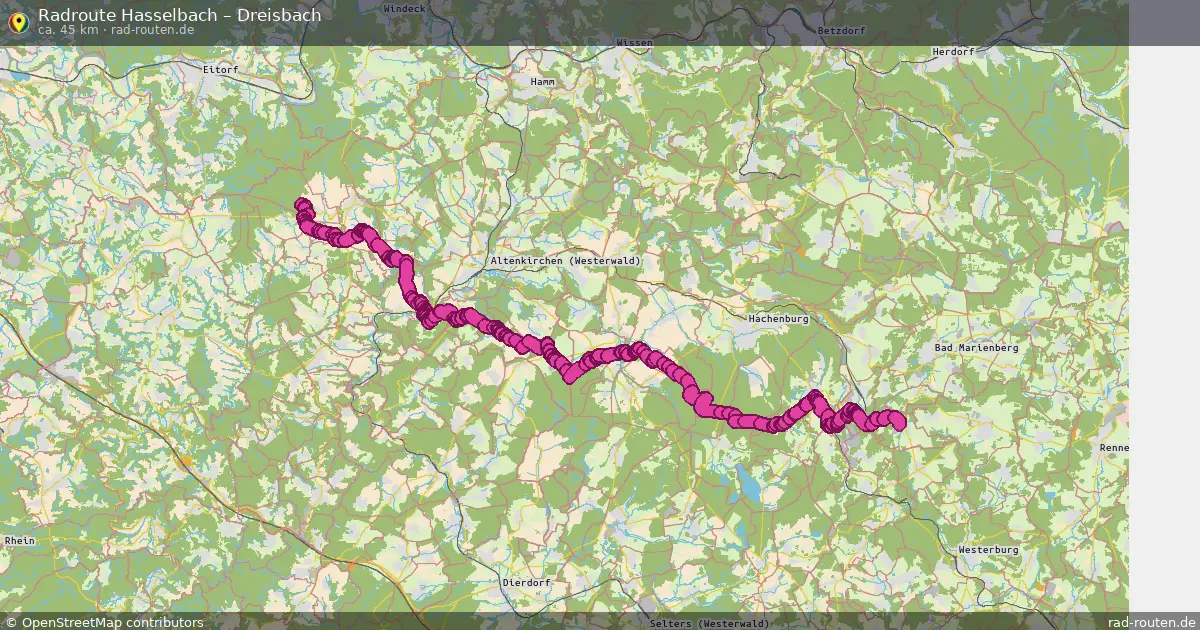 Radtour Hasselbach – Dreisbach