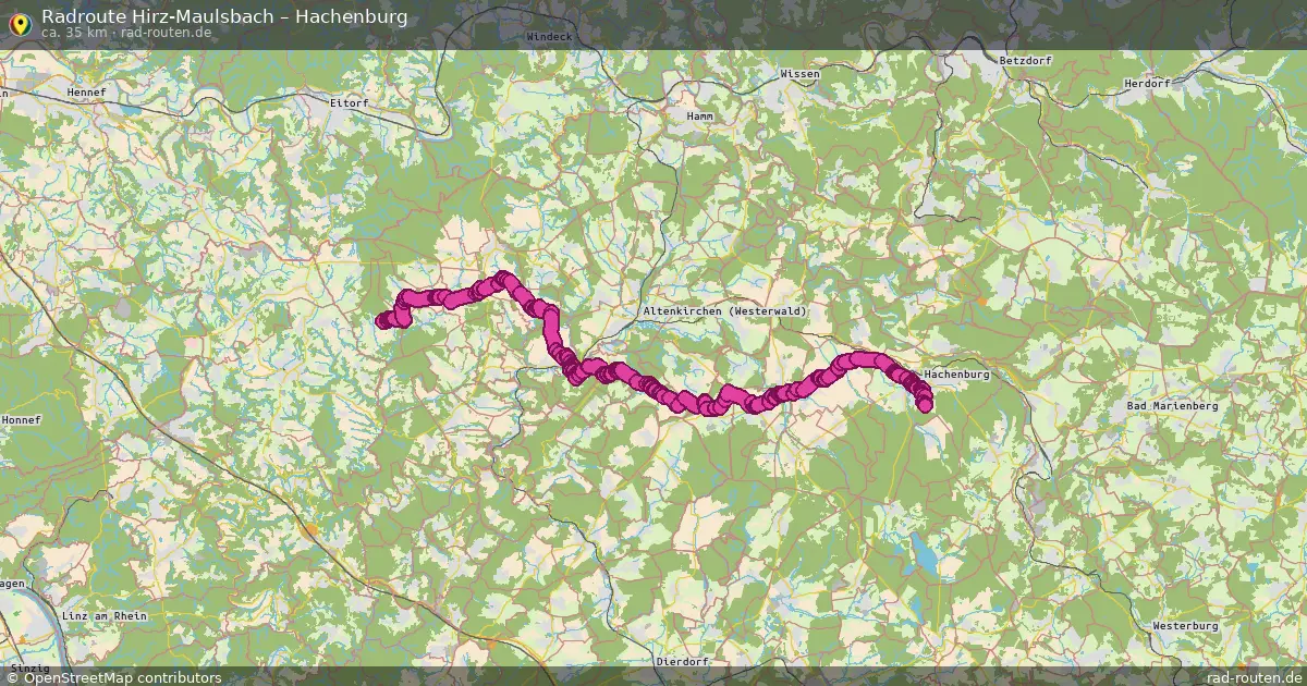 Radtour Hirz-Maulsbach – Hachenburg