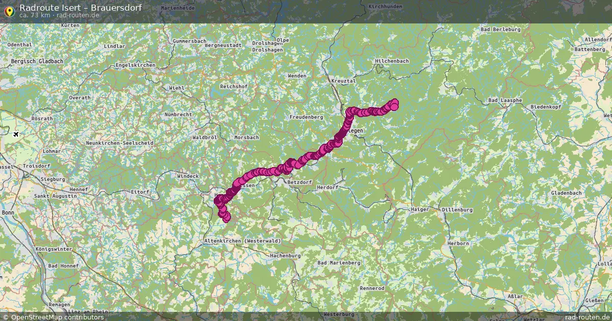 Radtour Isert – Brauersdorf