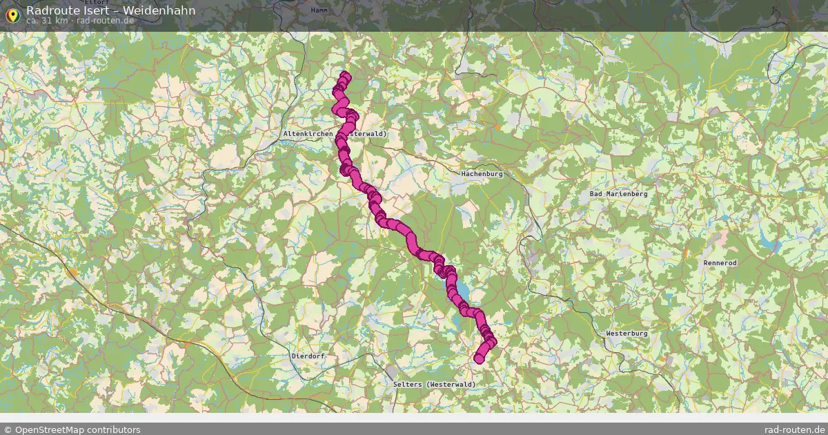 Radtour Isert – Weidenhahn