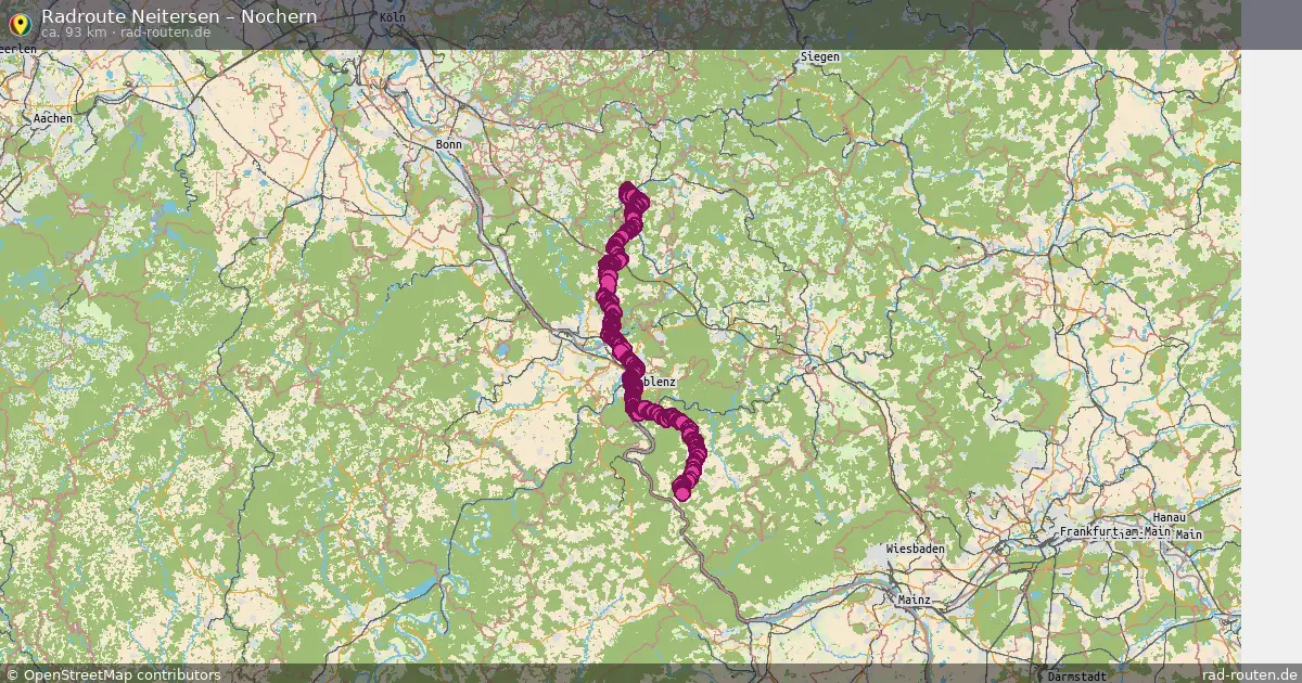 Radtour Neitersen – Nochern