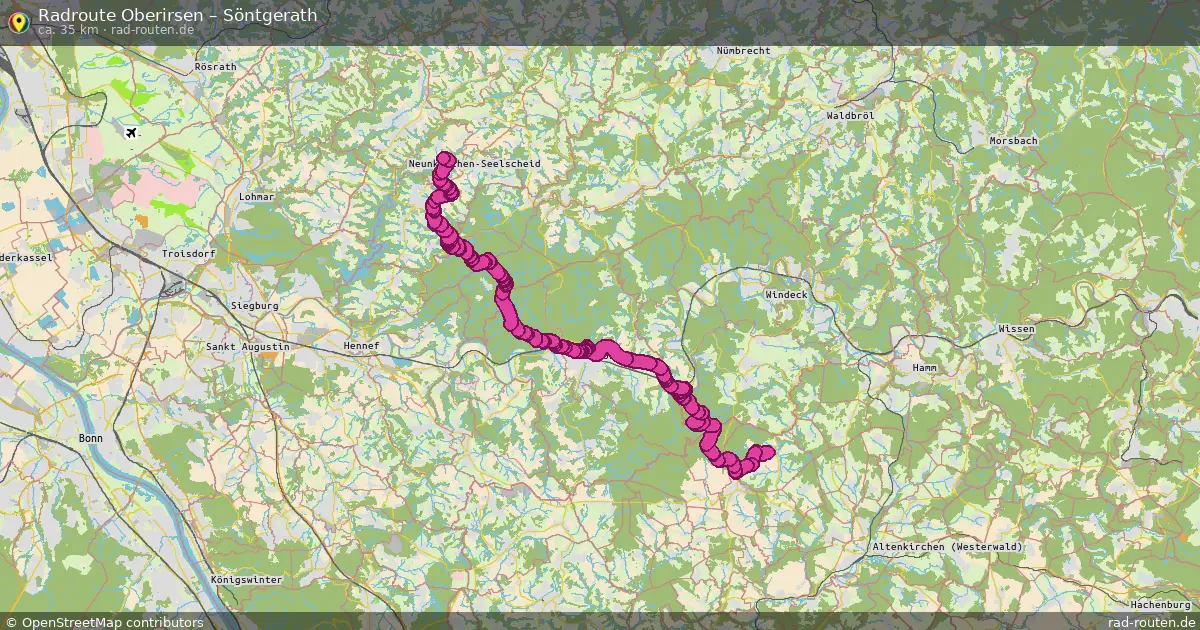 Radtour Oberirsen – Söntgerath