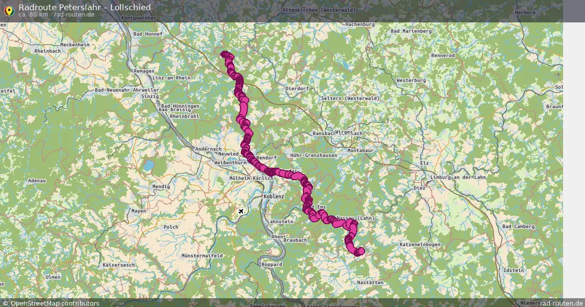 Radtour Peterslahr – Lollschied