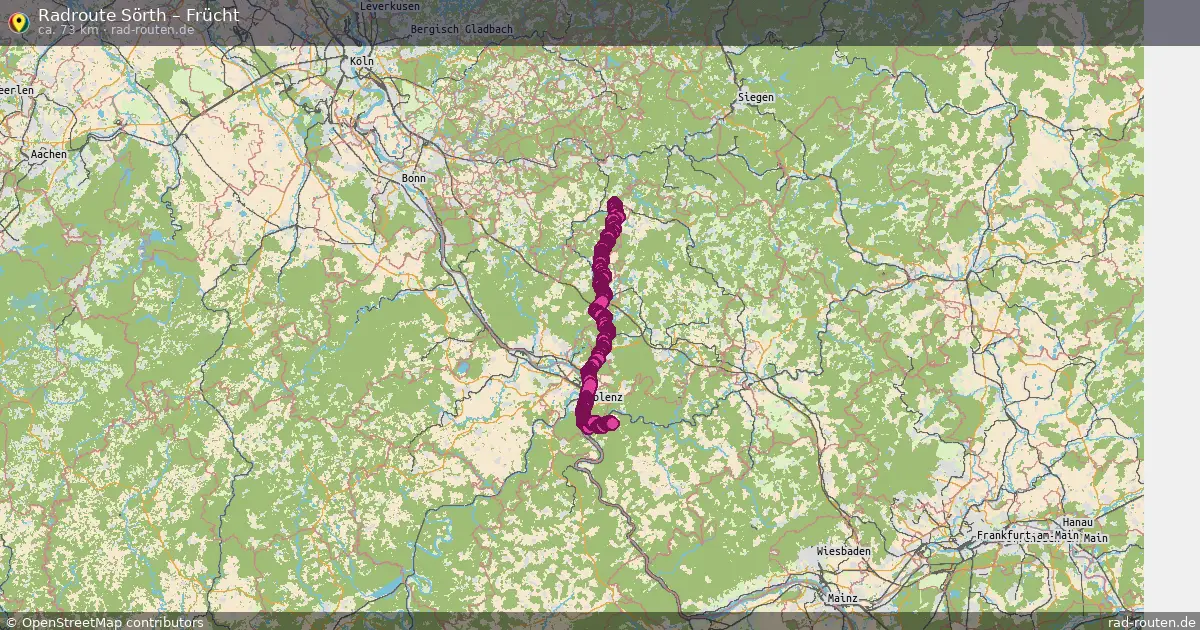 Radtour Sörth – Frücht