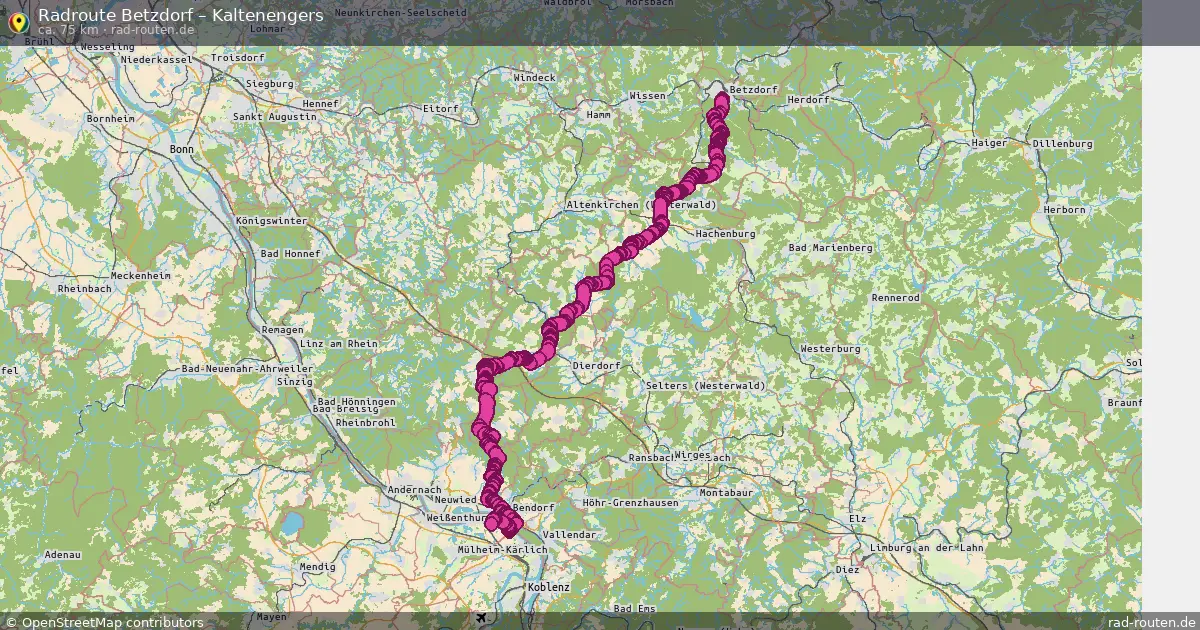 Radtour Betzdorf – Kaltenengers