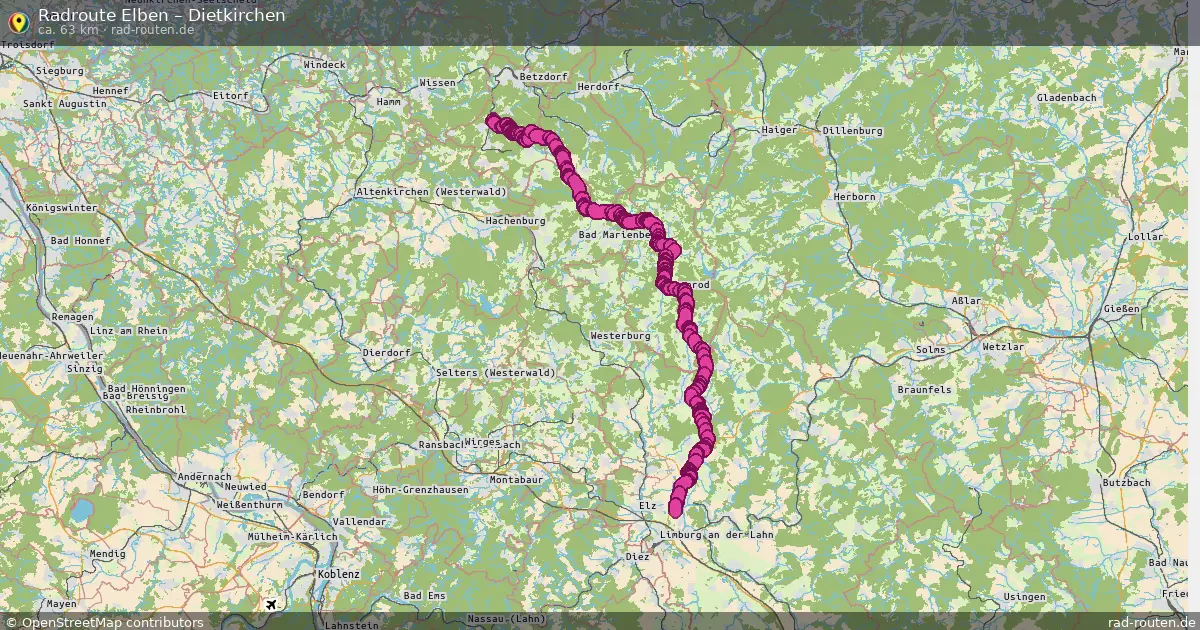 Radtour Elben – Dietkirchen