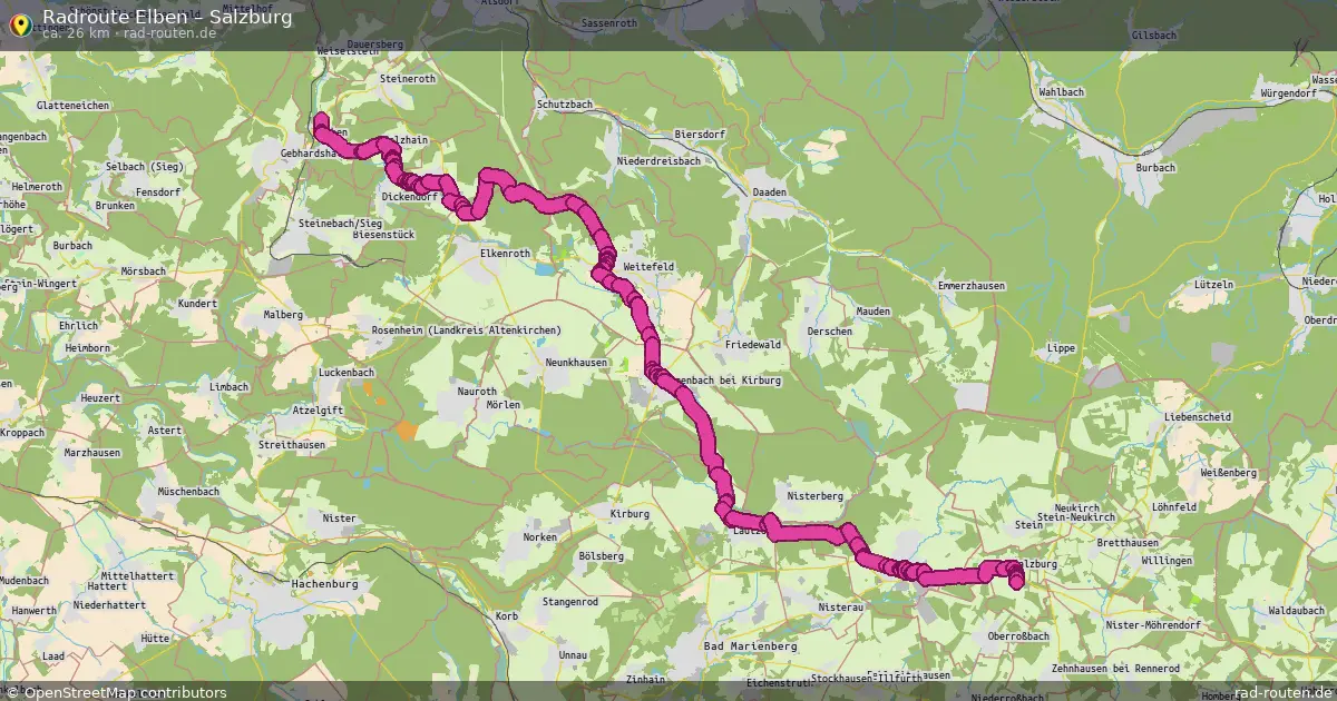 Radtour Elben – Salzburg