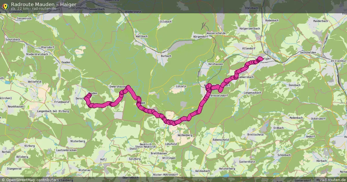 Radtour Mauden – Haiger