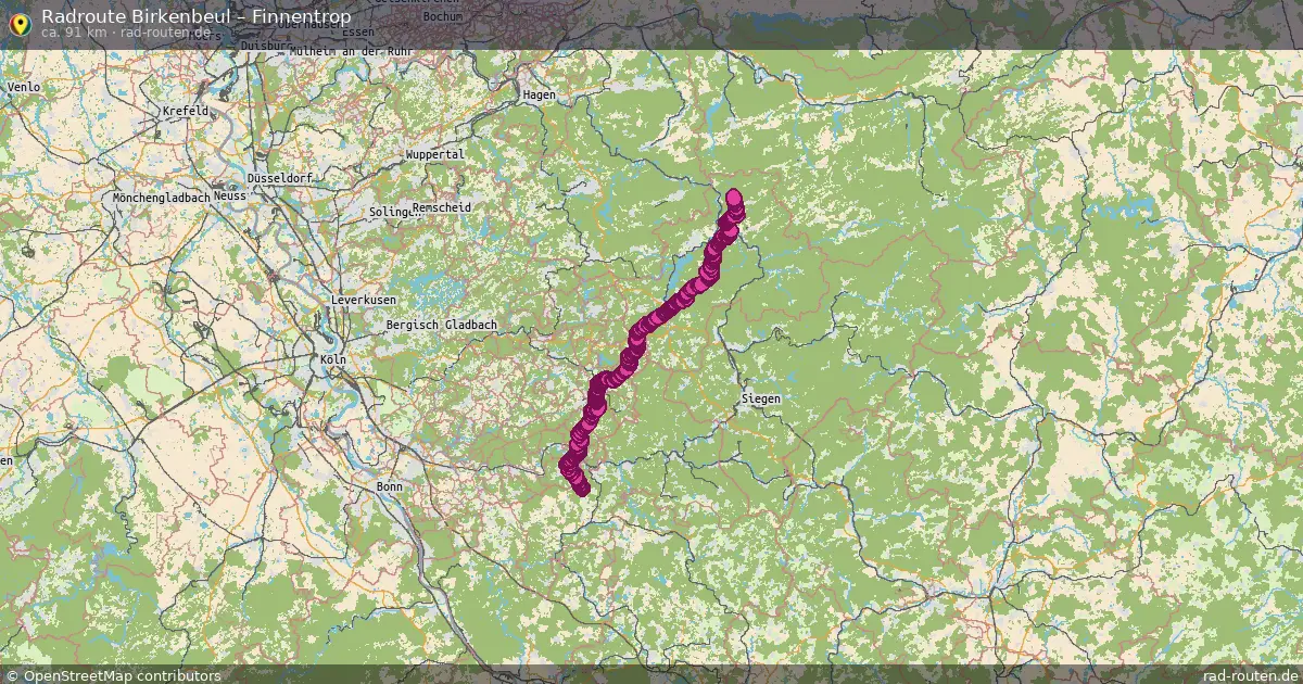 Radtour Birkenbeul – Finnentrop