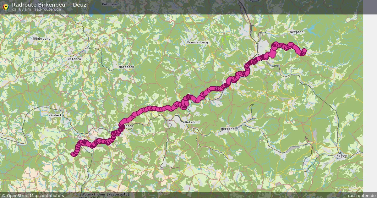 Radtour Birkenbeul – Deuz