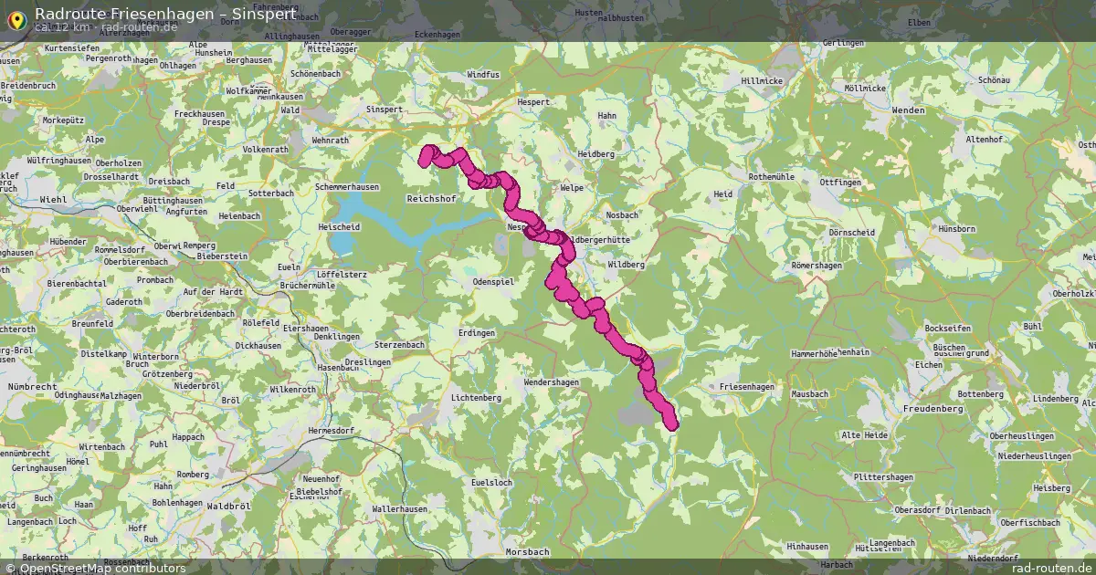 Radtour Friesenhagen – Sinspert