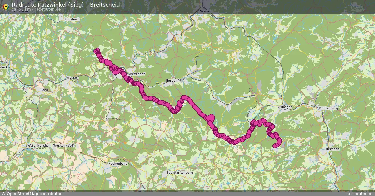 Radtour Katzwinkel (Sieg) – Breitscheid