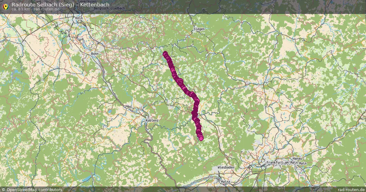 Radtour Selbach (Sieg) – Kettenbach