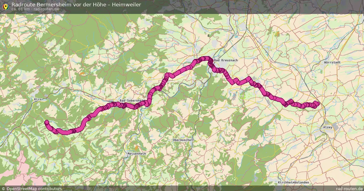 Radtour Bermersheim Vor Der Höhe – Heimweiler