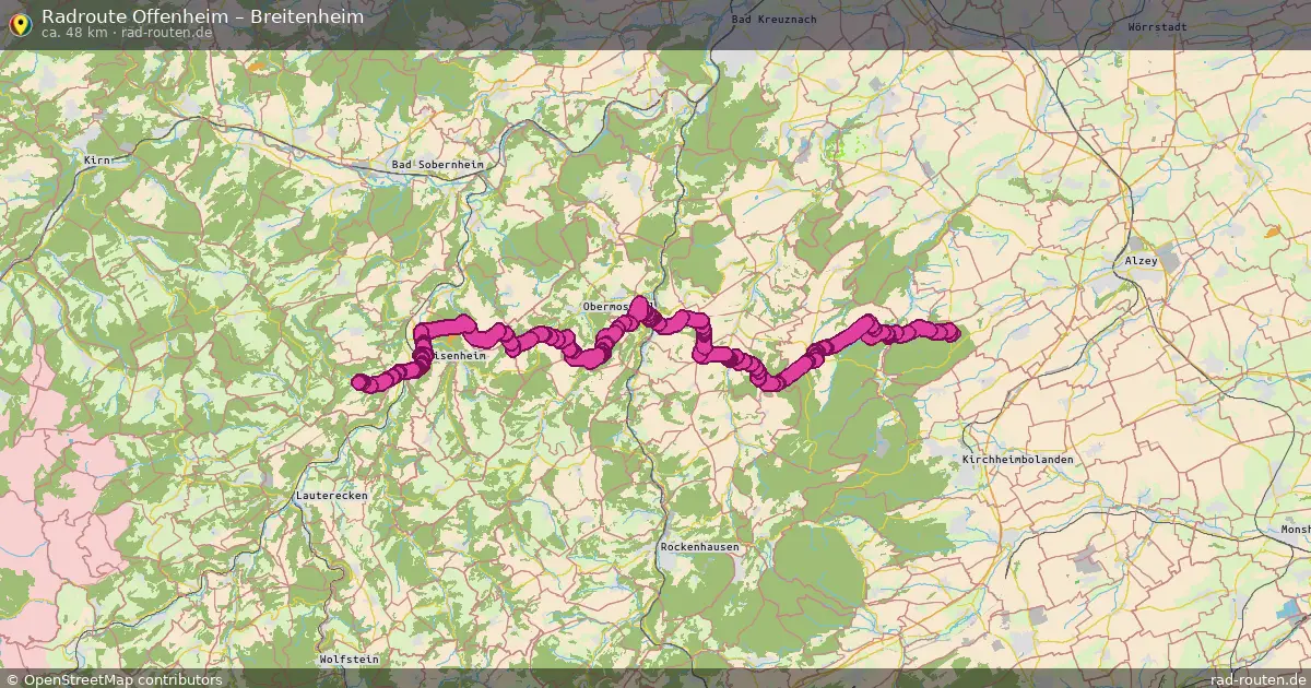 Radtour Offenheim – Breitenheim