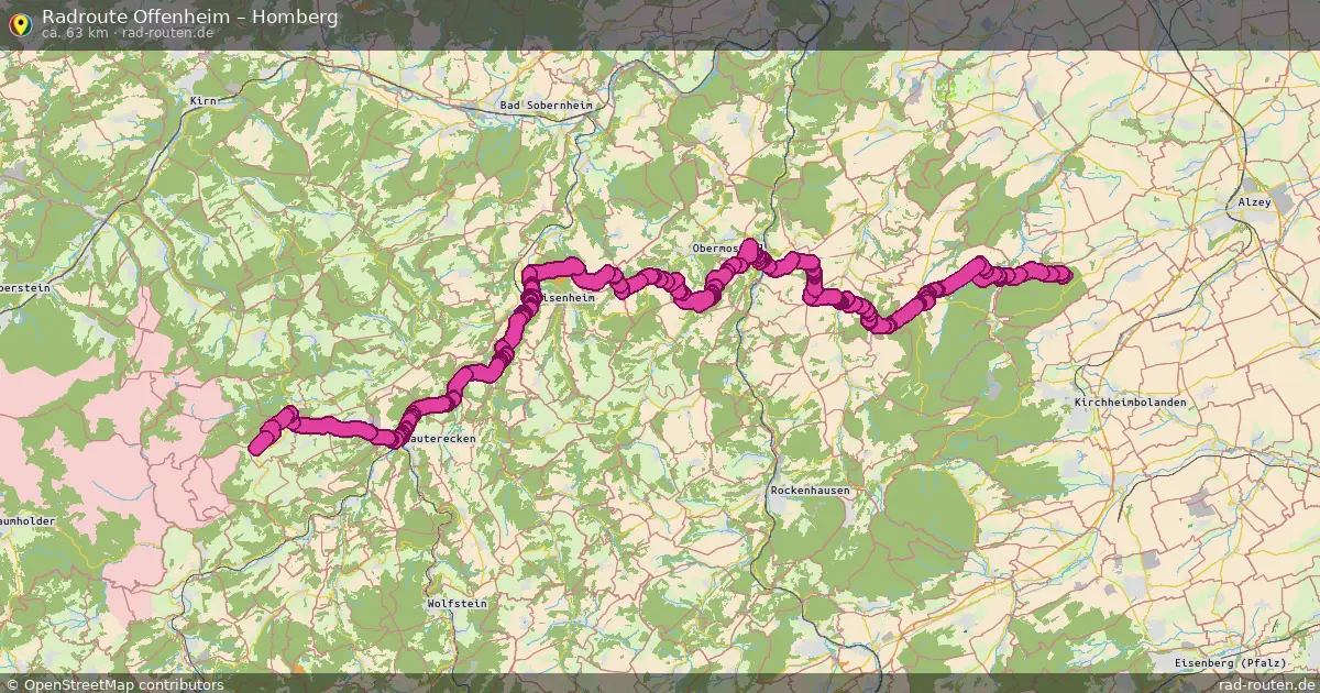 Radtour Offenheim – Homberg