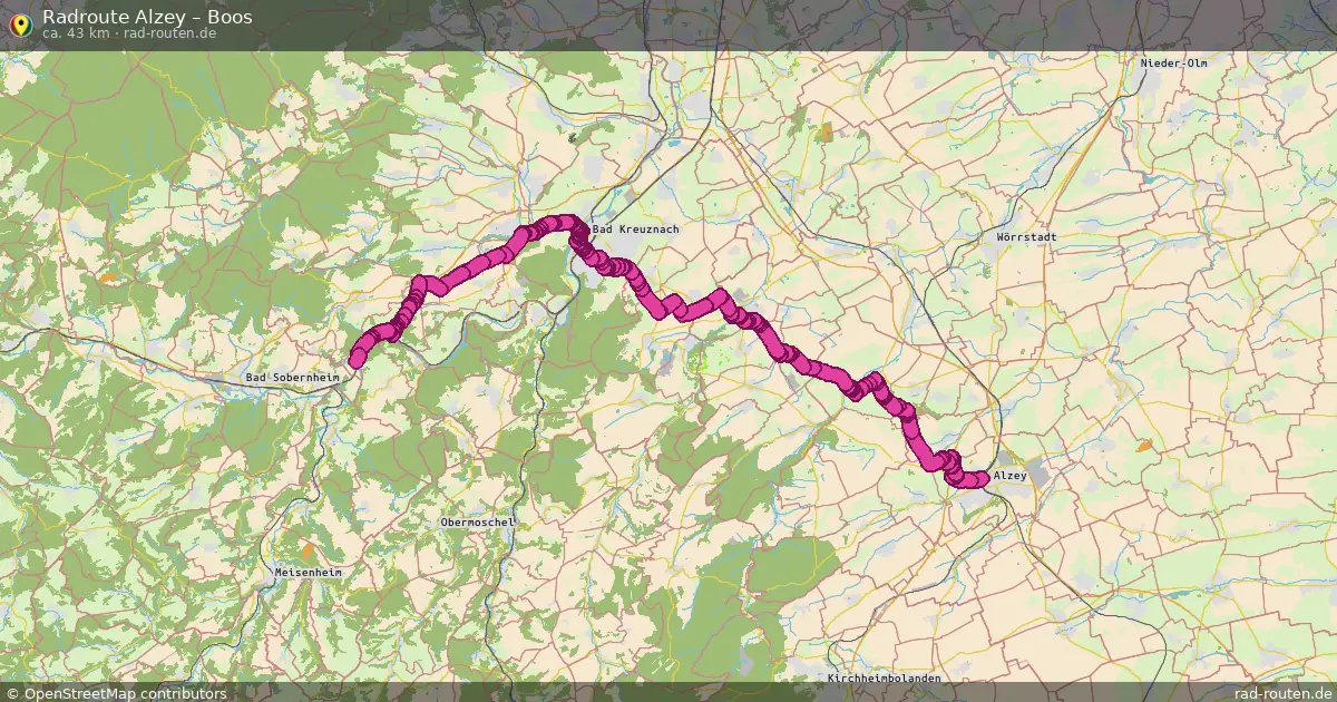 Radtour Alzey – Boos