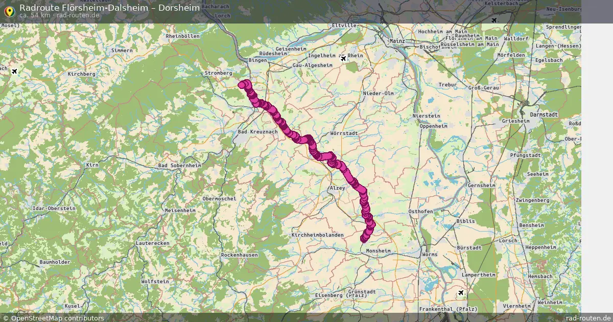 Radtour Flörsheim-Dalsheim – Dorsheim