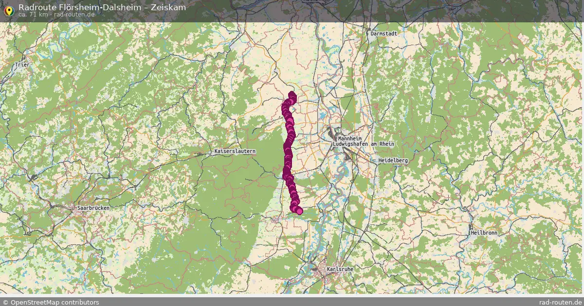 Radtour Flörsheim-Dalsheim – Zeiskam