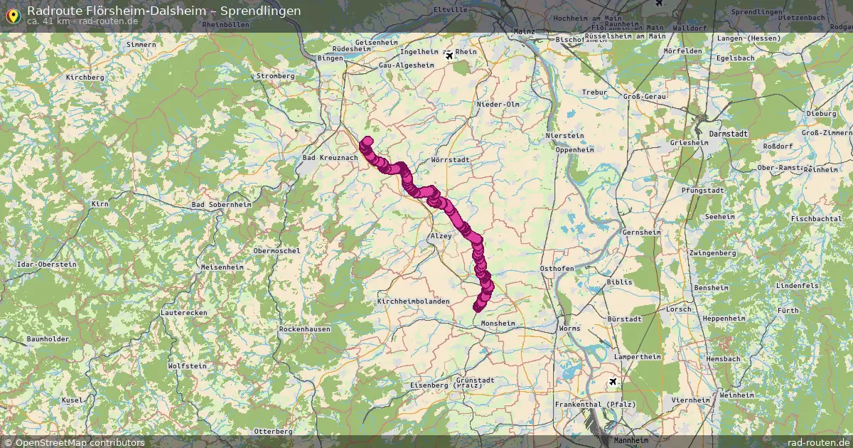 Radtour Flörsheim-Dalsheim – Sprendlingen