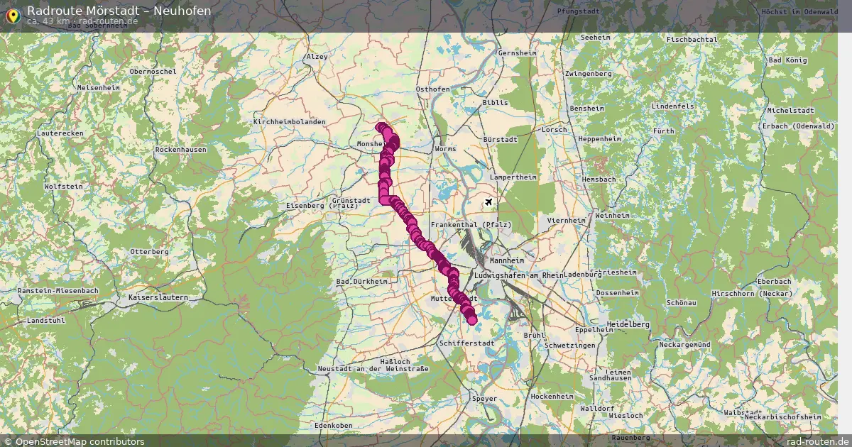 Radtour Mörstadt – Neuhofen