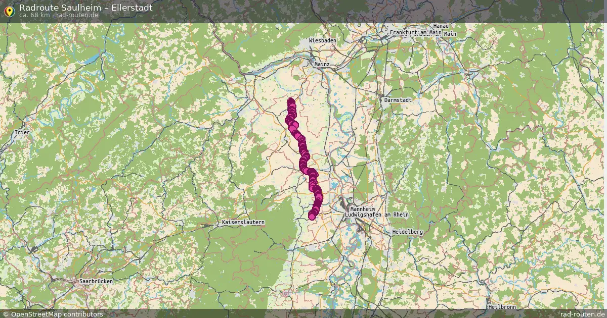 Radtour Saulheim – Ellerstadt