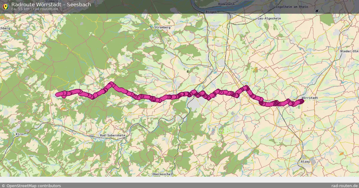 Radtour Wörrstadt – Seesbach