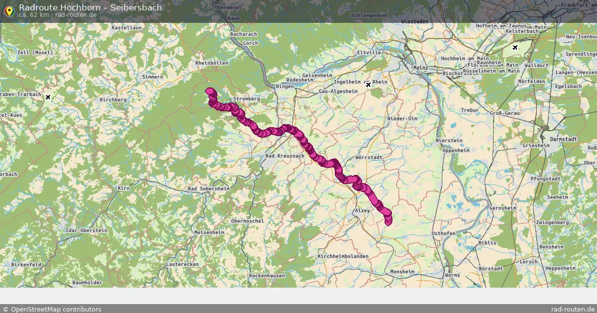 Radtour Hochborn – Seibersbach
