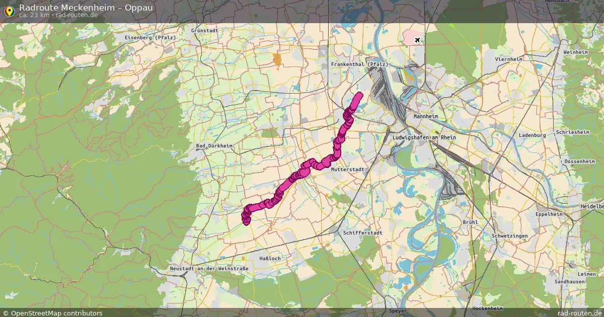 Radtour Meckenheim – Oppau