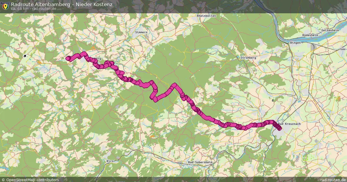 Radtour Altenbamberg – Nieder Kostenz