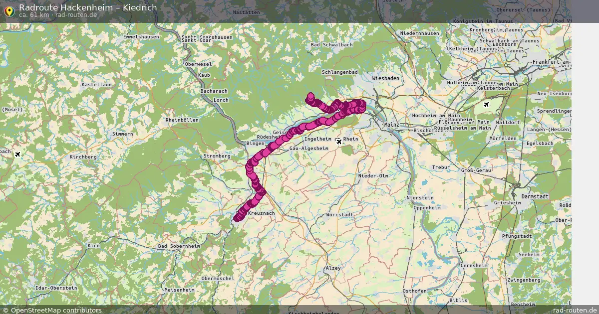 Radtour Frei-Laubersheim – Kiedrich