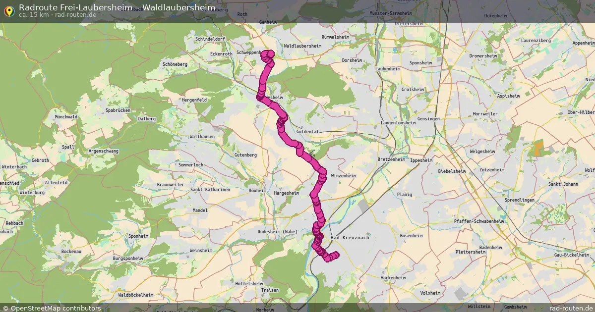 Radtour Frei-Laubersheim – Waldlaubersheim