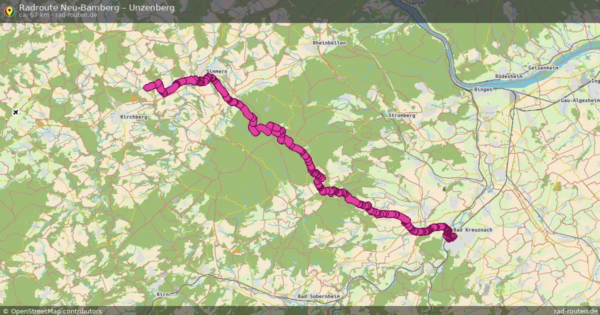 Radtour Neu-Bamberg – Unzenberg
