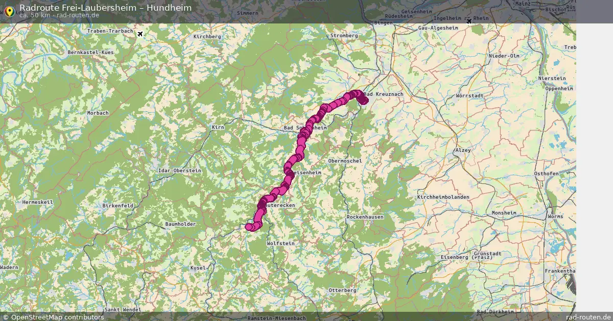 Radtour Pleitersheim – Hundheim