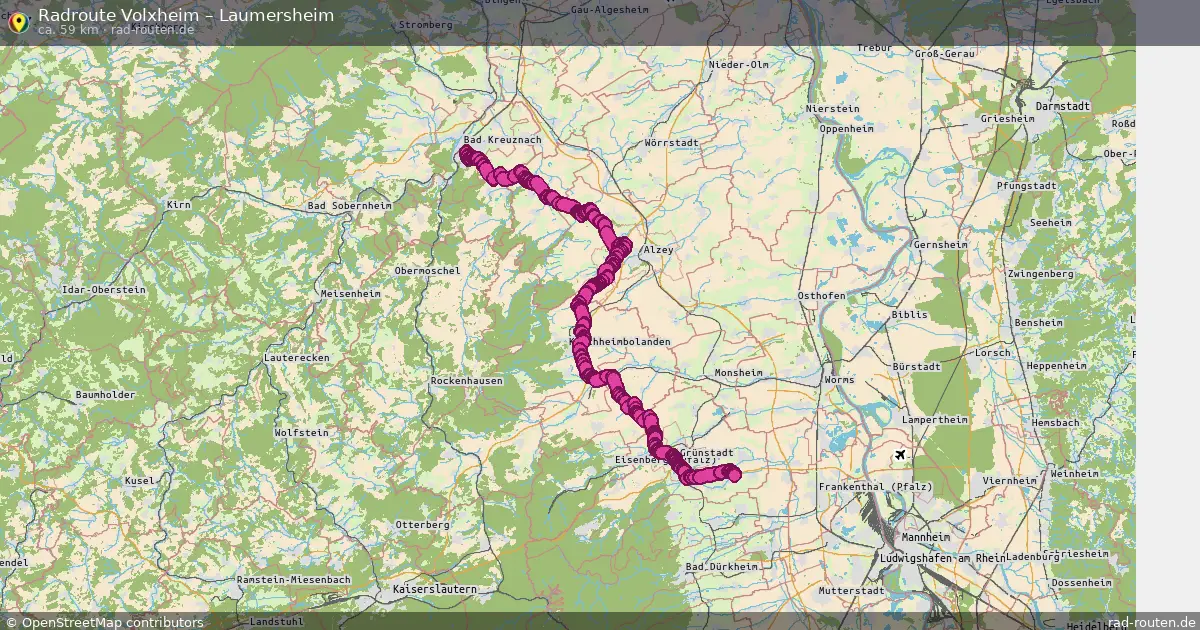 Radtour Volxheim – Laumersheim