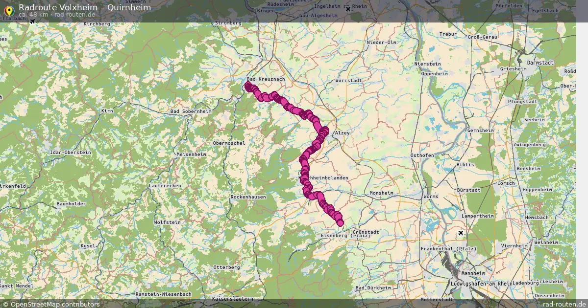 Radtour Volxheim – Quirnheim